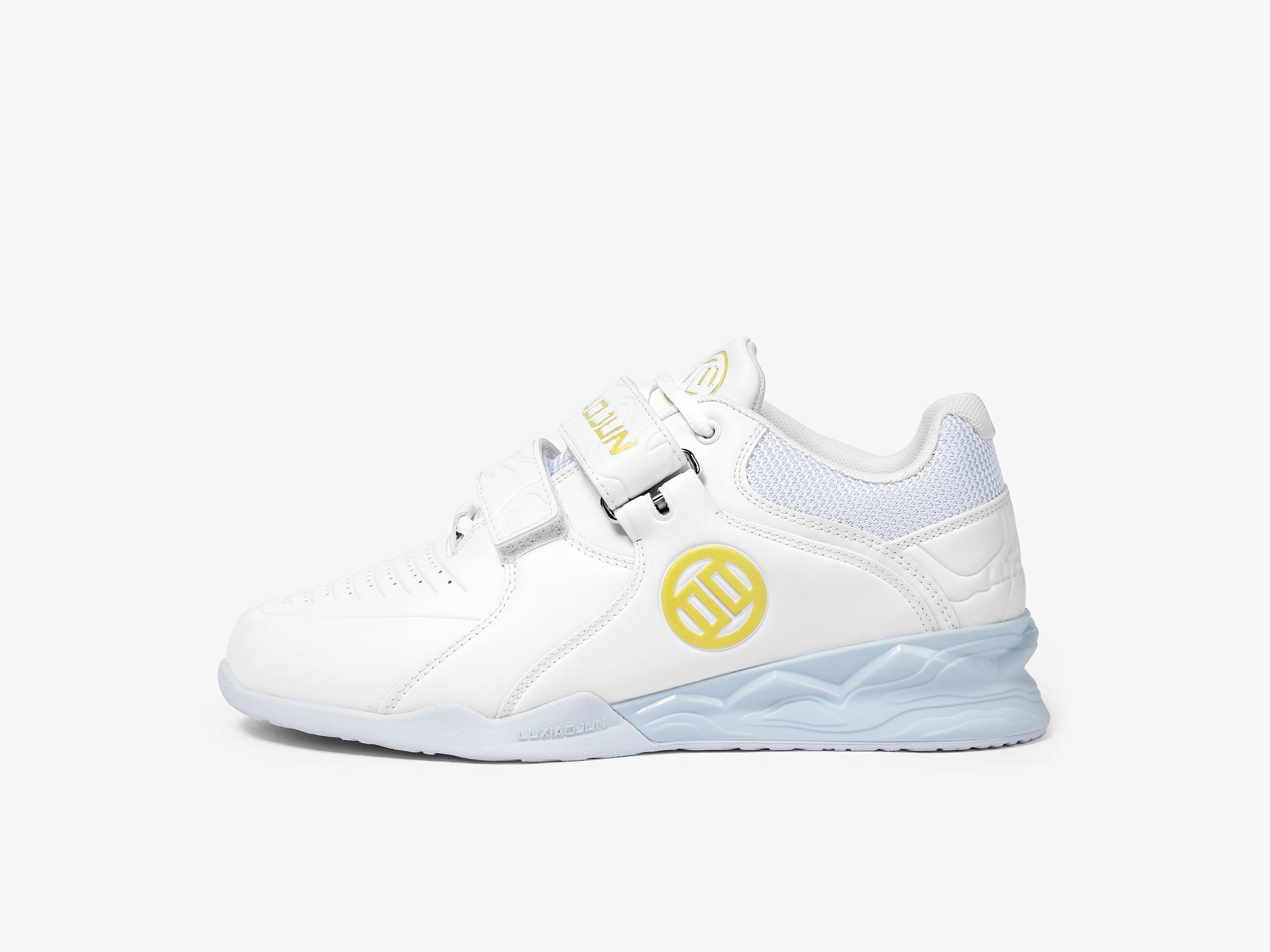 LUXIAOJUN PowerPro Weightlifting Shoes (White)