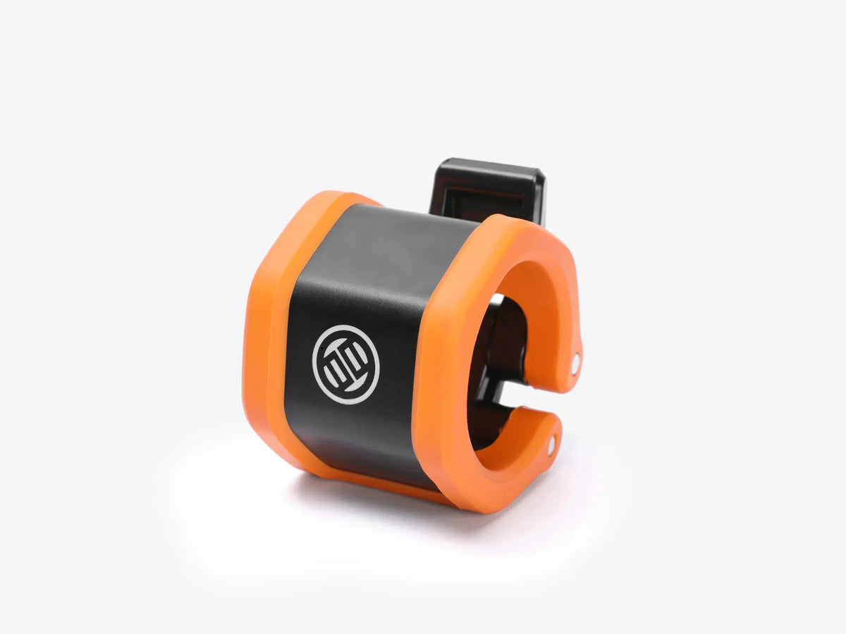 Plastic Olympic barbell collars from Luxiaojun India used to secure weights on standard gym barbells.